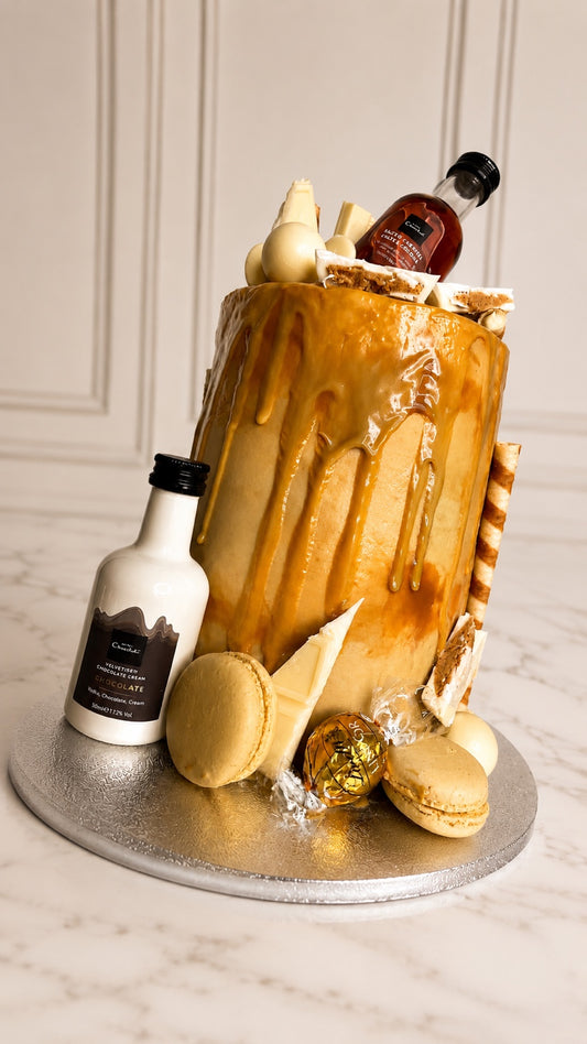 Salted Caramel Celebration Cake