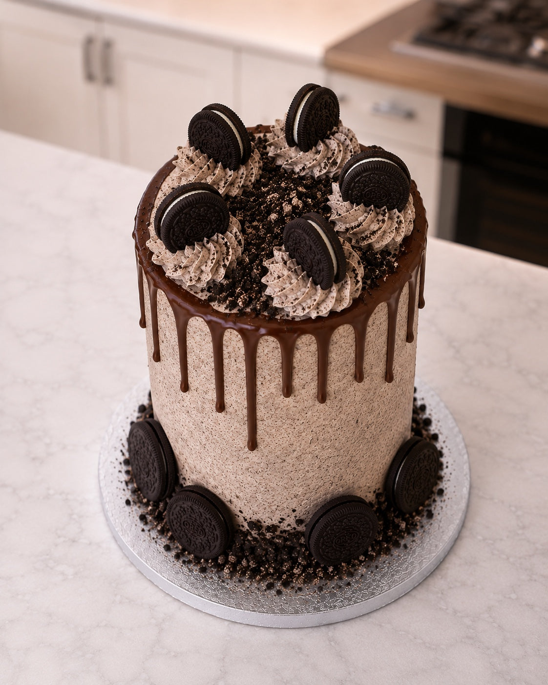 Cookies & Cream Oreo Celebration Cake