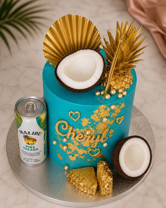 Piña Colada Celebration Cake
