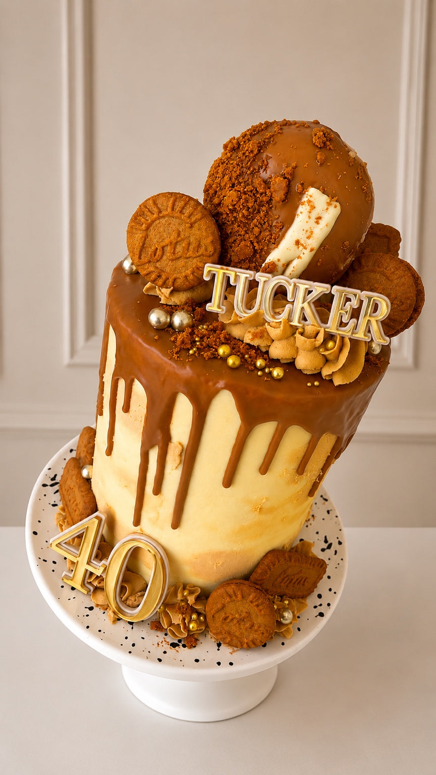 Biscoff Celebration Cake