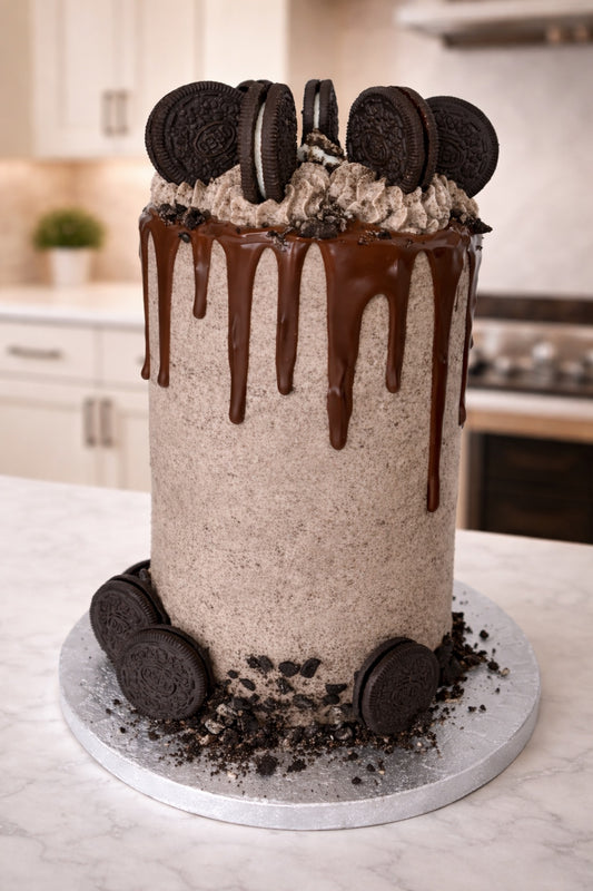 Cookies & Cream Oreo Celebration Cake