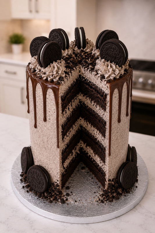 Cookies & Cream Oreo Celebration Cake