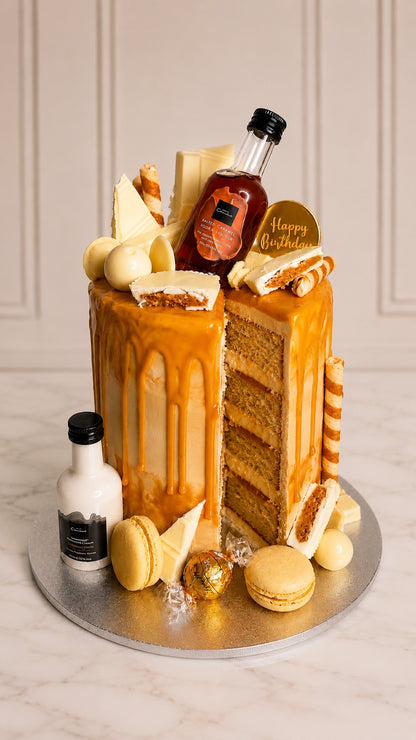 Salted Caramel Celebration Cake