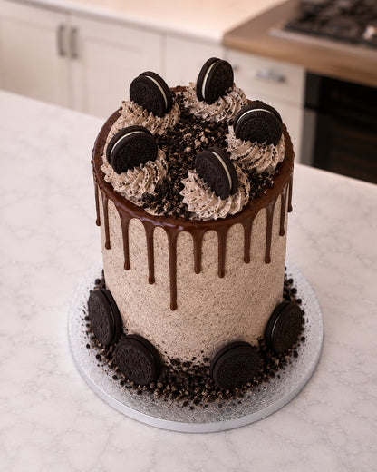 Cookies & Cream Oreo Celebration Cake