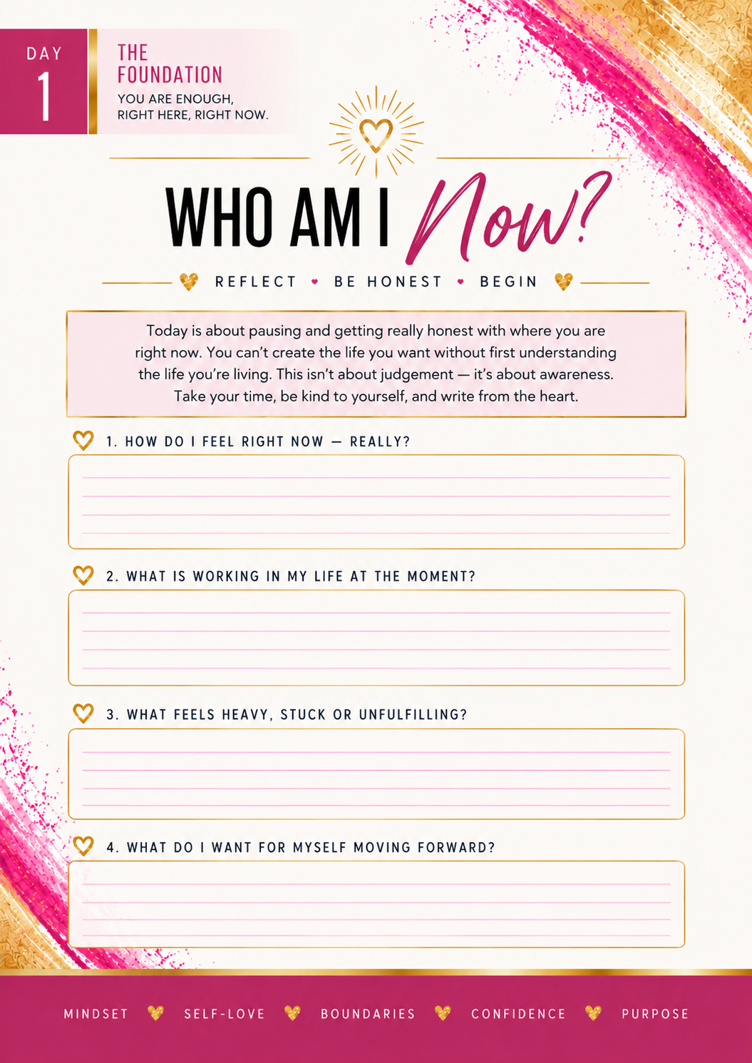 ReBecoming Her | 30-Day Workbook