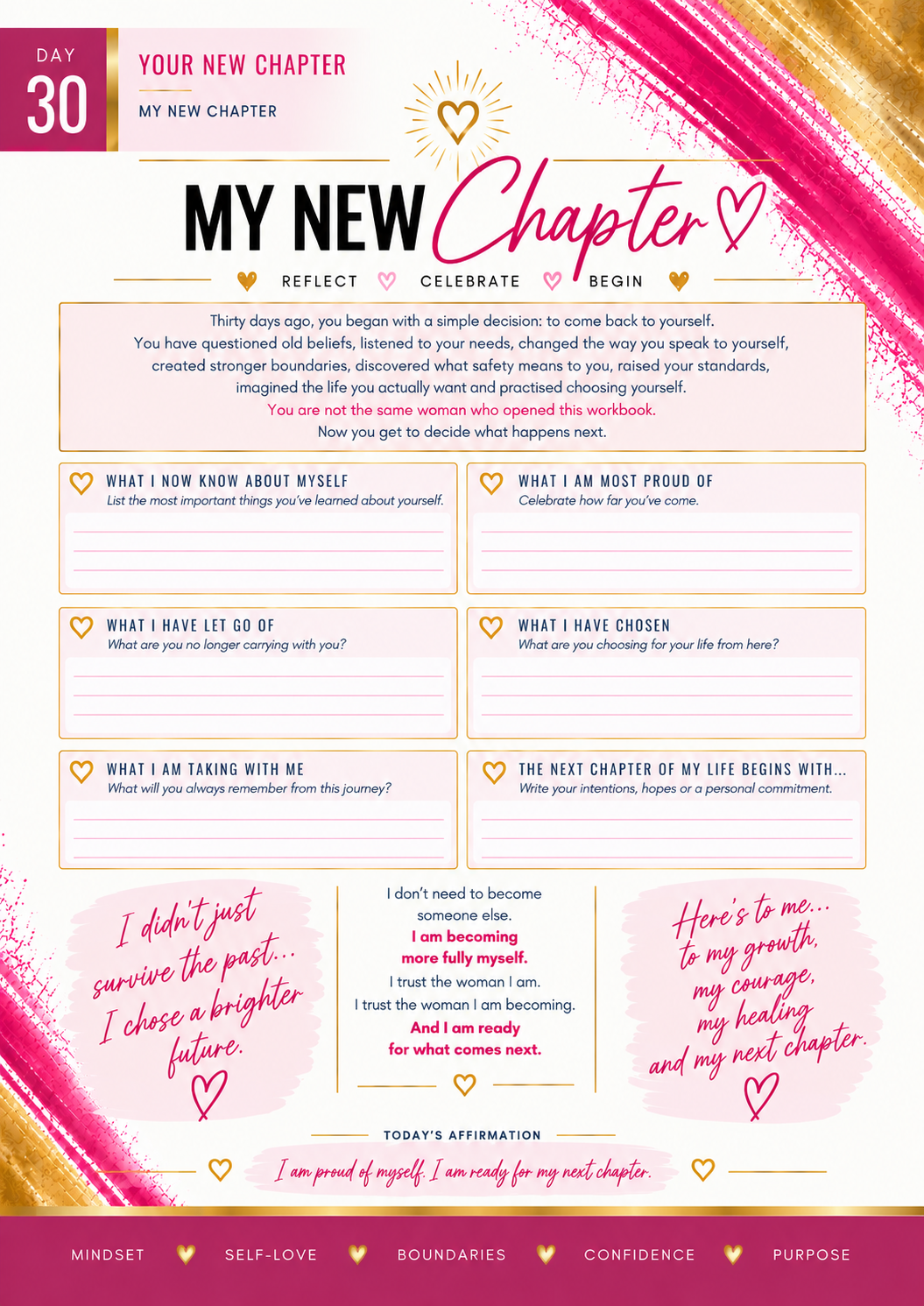 ReBecoming Her | 30-Day Workbook