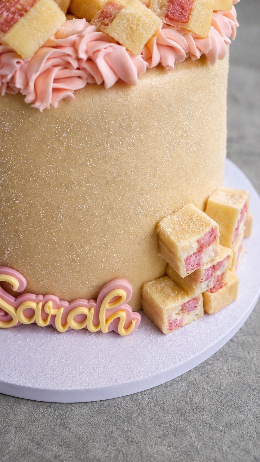 Battenberg Celebration Cake