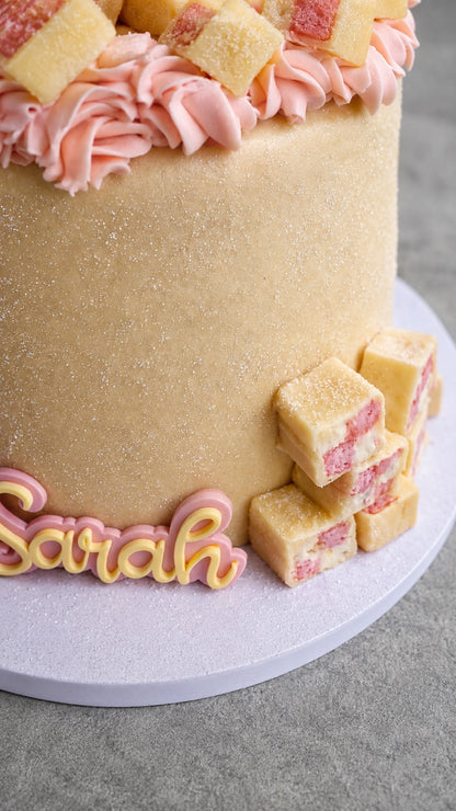 Battenberg Celebration Cake