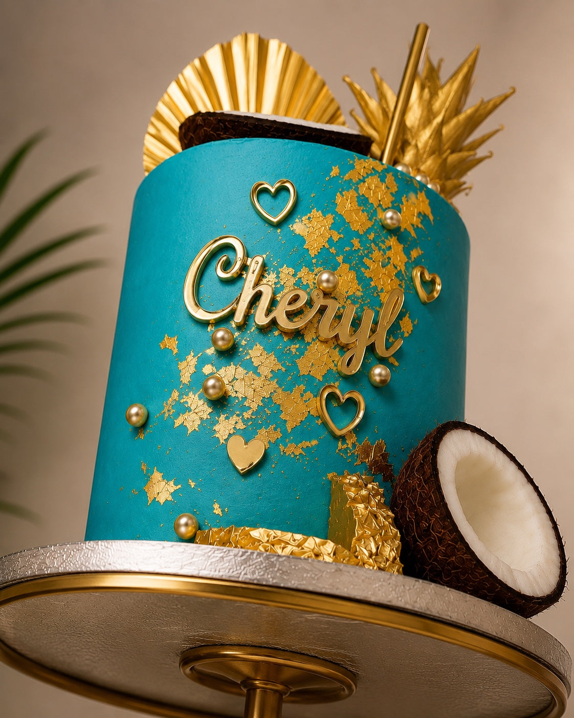 Piña Colada Celebration Cake