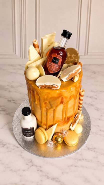 Salted Caramel Celebration Cake