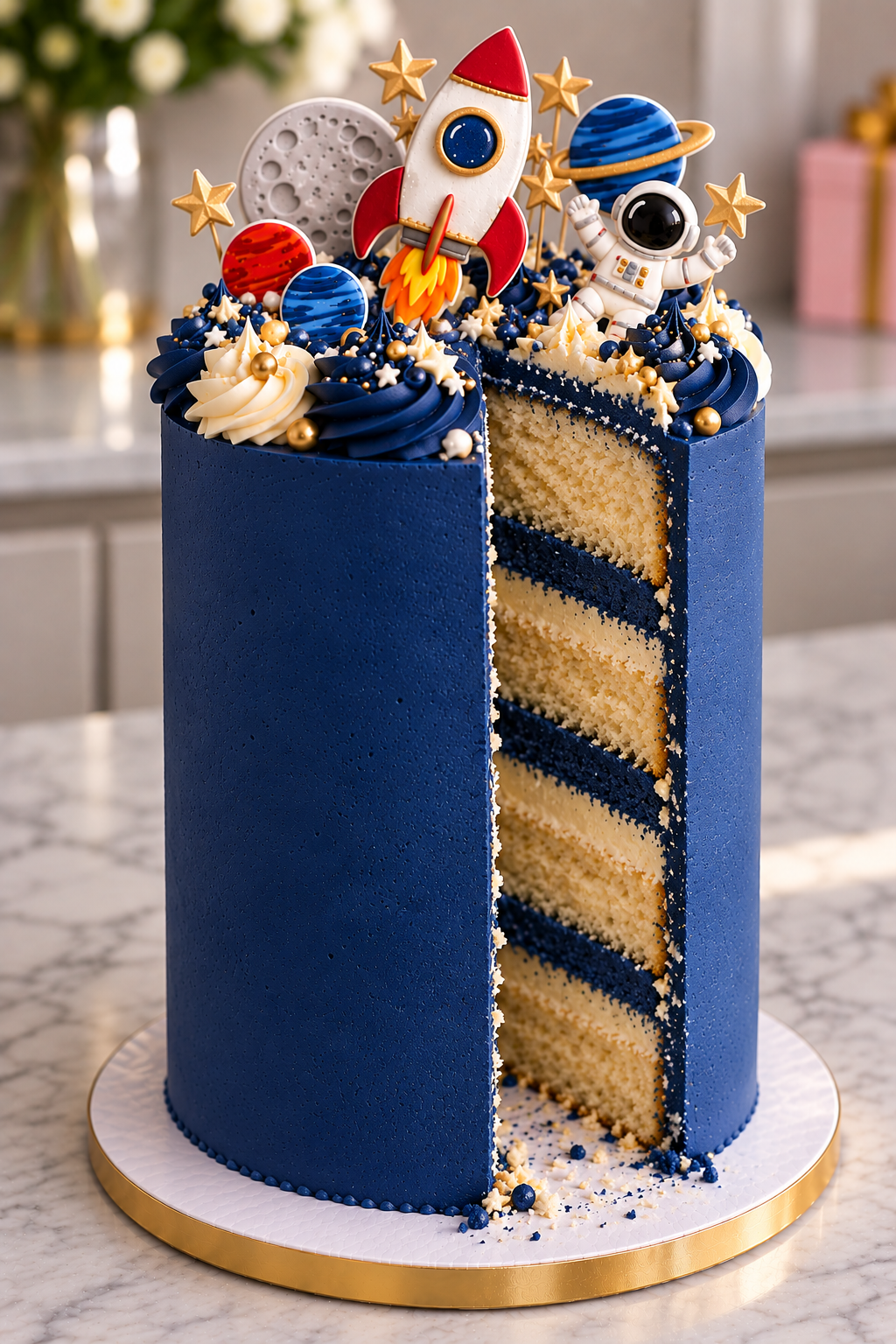 Space Party Cake