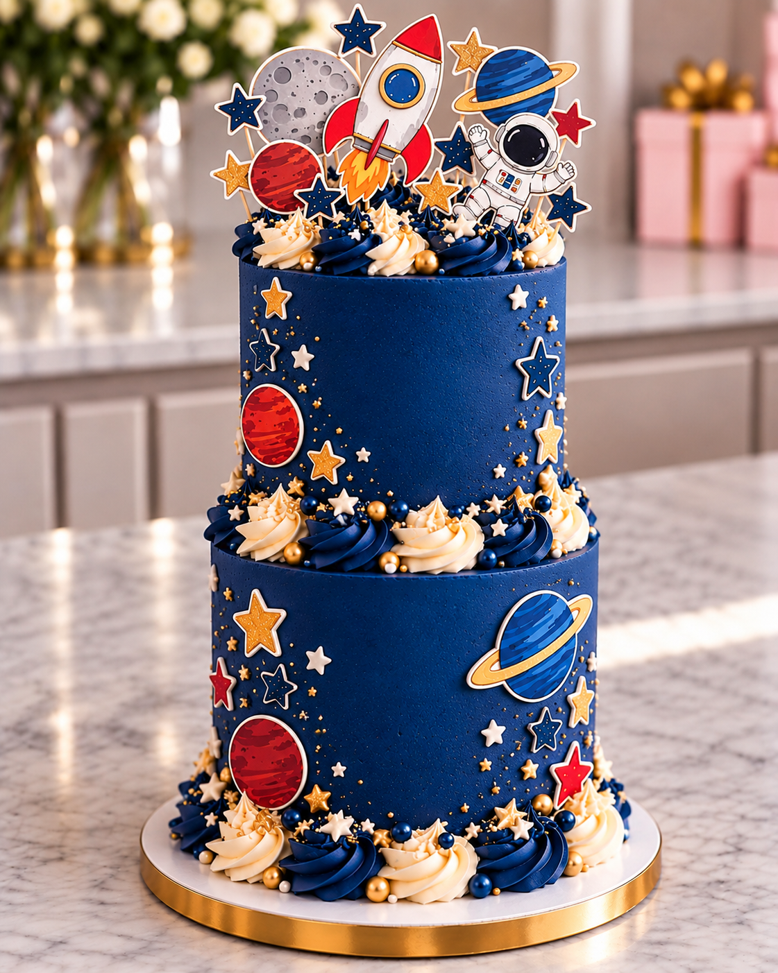 Space Party Cake