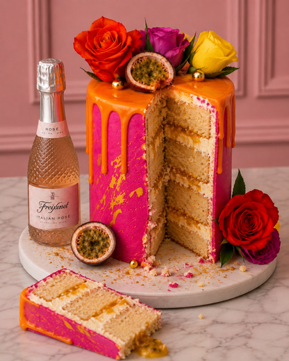 Porn Star Martini Celebration Cake