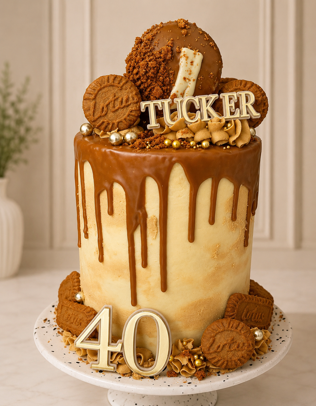 Biscoff Celebration Cake