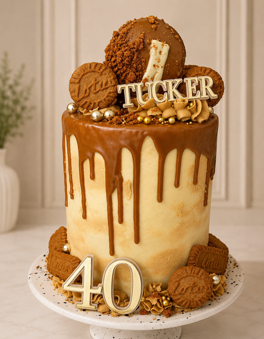Biscoff Celebration Cake