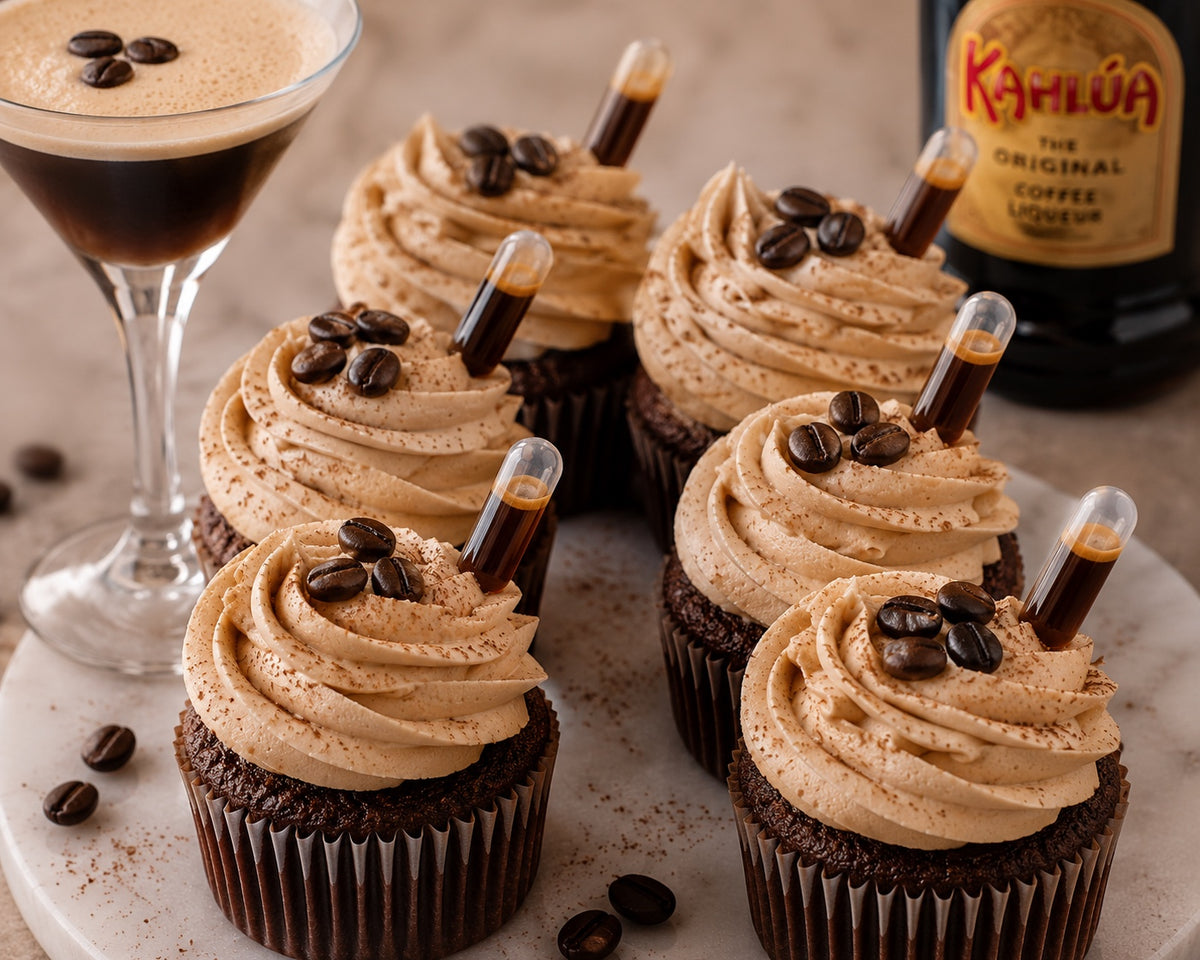 The Espresso Martini Luxe Cupcake